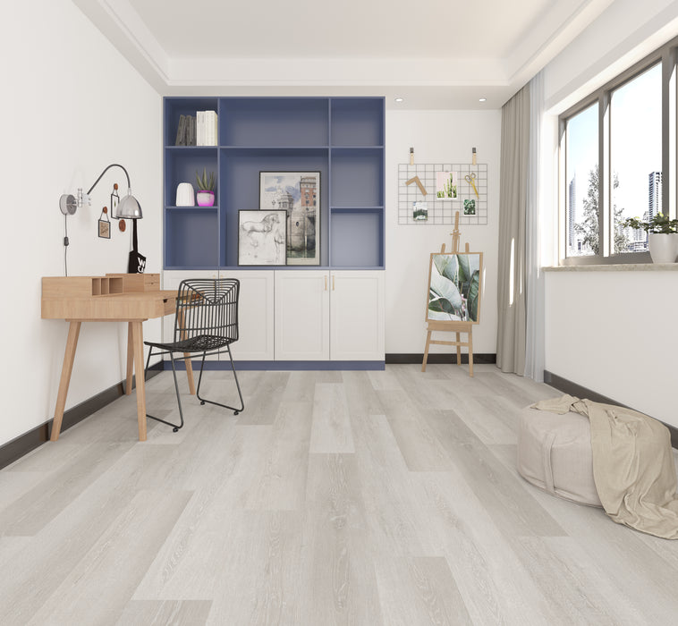 SPC 7mm 22mil 7"W X 48"L  Luxury Vinyl Plank Flooring 17 sqft