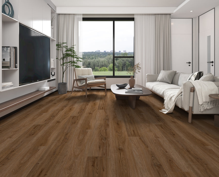 SPC 7mm 22mil 7"W X 48"L  Luxury Vinyl Plank Flooring 17 sqft