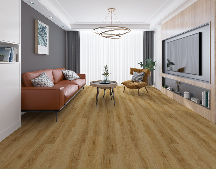 SPC 5mm 12mil 7"W X 48"L  Luxury Vinyl Plank Flooring 24 sqft