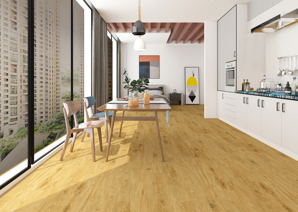 SPC 5mm 22mil 7"W X 48"L  Luxury Vinyl Plank Flooring 24 sqft