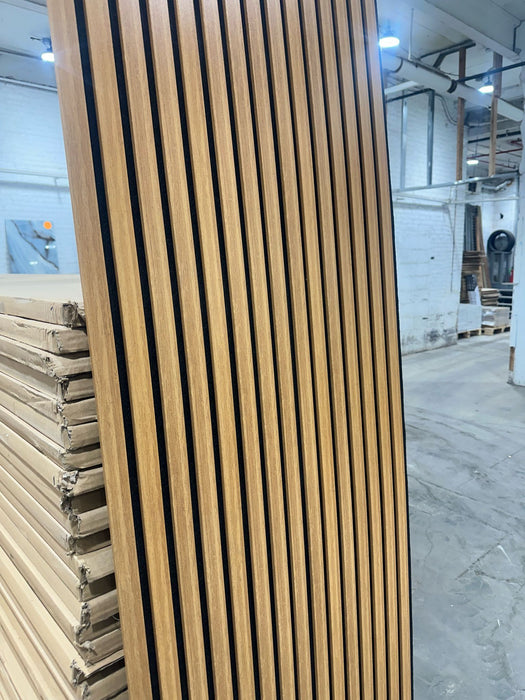 Luxury American Acoustic Wood Wall Panels 2 by 9 ft