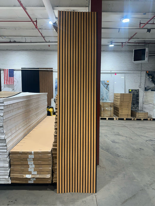 Luxury American Acoustic Wood Wall Panels 2 by 9 ft